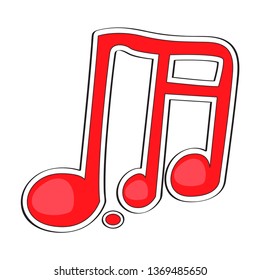 Isolated comic dotted note. Vector illustration design
