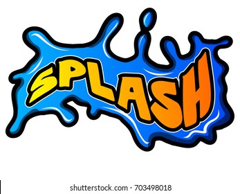Isolated comic onomatopoeia on a white background, Vector illustration