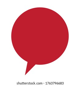 Isolated communication bubble design, Message discussion conversation and chatting theme Vector illustration