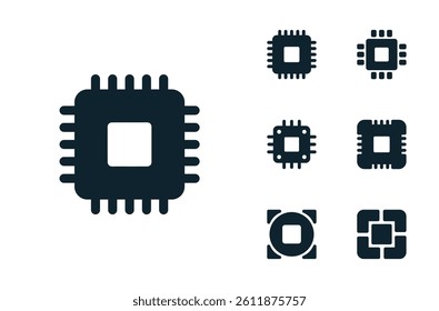 Isolated computer cpu symbols collection