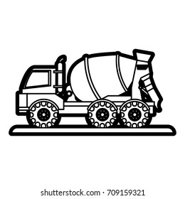Isolated concrete mixer design
