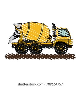 Isolated concrete mixer design