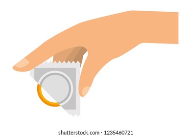 Isolated condom design
