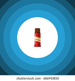 Isolated Confection Flat Icon. Sweet Vector Element Can Be Used For Confection, Sweet, Chocolate Design Concept.