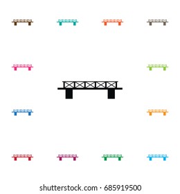 Isolated Connection Rope Icon. Infrastructure Vector Element Can Be Used For Connection, Rope, Infrastructure Design Concept.