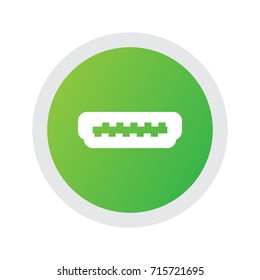 Isolated Connector Icon Symbol On Clean Background. Vector Hdmi Element In Trendy Style.