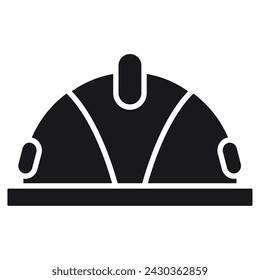 Isolated construction helmet icon Vector illustration