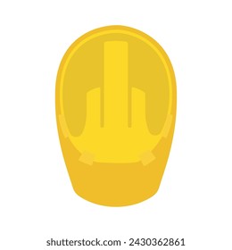 Isolated construction helmet icon Vector illustration