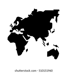 Isolated continents of planet design