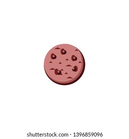 Isolated Cookie Vector Icon, Pictogram