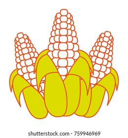 Isolated corn design