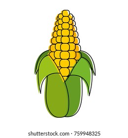 Isolated corn design