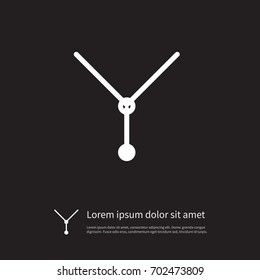 Isolated Coulomb Icon. Pendant Vector Element Can Be Used For Coulomb, Pendant, Choker Design Concept.