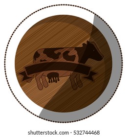 Isolated cow design