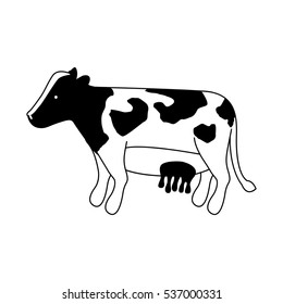 Isolated cow design