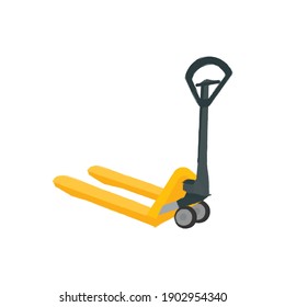 Isolated crane digital shop e-commerce icon - Vector
