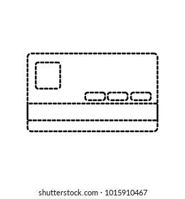 Isolated credit card design