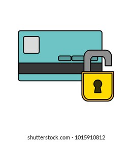 Isolated credit card design