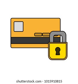 Isolated credit card design