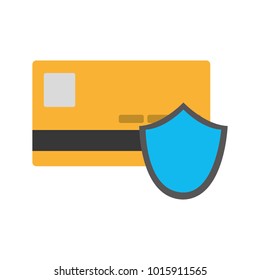 Isolated credit card design