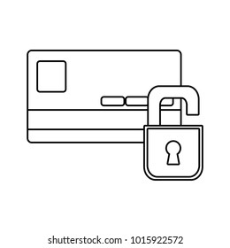 Isolated credit card design