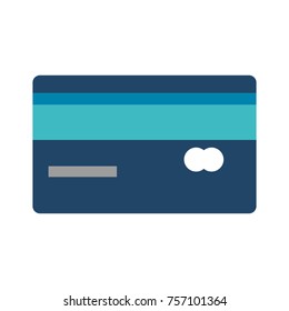 Isolated credit card design