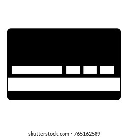 Isolated credit card design
