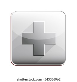 Isolated cross shape design