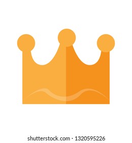 Isolated crown icon image. Vector illustration design
