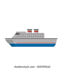 Isolated cruise ship design