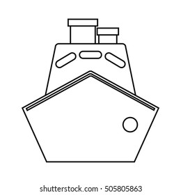Isolated cruise ship vehicle design