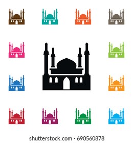 Isolated Culture Icon. Religion Vector Element Can Be Used For Culture, Mosque, Religion Design Concept.