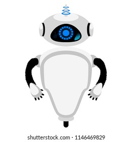 Isolated cute android icon