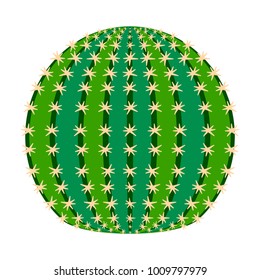 Isolated cute cactus icon. Vector illustration design