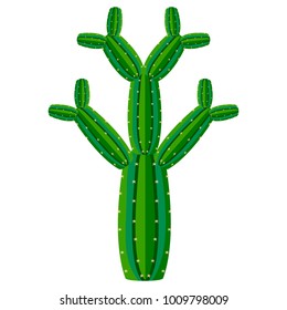 Isolated cute cactus icon. Vector illustration design