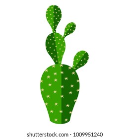 Isolated cute cactus icon. Vector illustration design