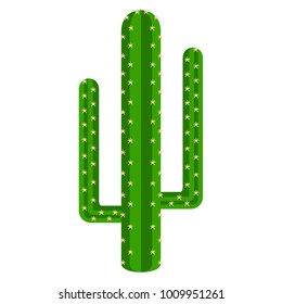 Isolated cute cactus icon. Vector illustration design