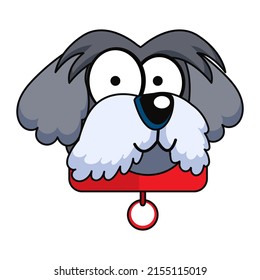 Isolated cute dog breed cartoon kawaii Vectorillustration