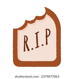 Isolated cute halloween candy icon Vector