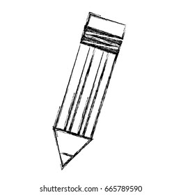 isolated cute pencil
