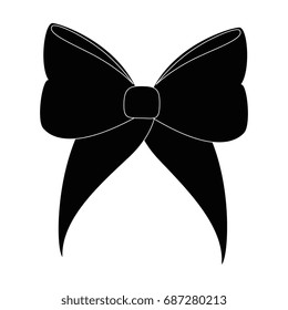 isolated cute ribbon
