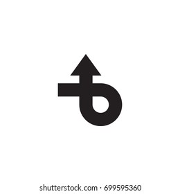 Isolated Cycle Icon Symbol On Clean Background. Vector Trip Element In Trendy Style.