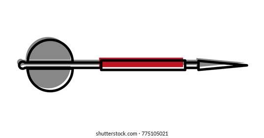 Isolated dart design