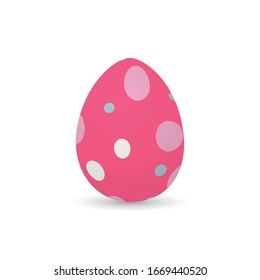 Huevos de Pascua decorados aislados. Temporada de Semana Santa - Vctor