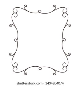 Isolated decoration wreath design vector illustrator