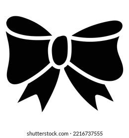 Isolated Decorative Bow Vector Illustration