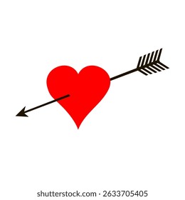 isolated decorative element in abstract style