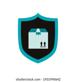 Caja de entrega aislada en escudo