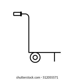 Isolated delivery cart design