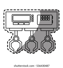 Isolated delivery machine design